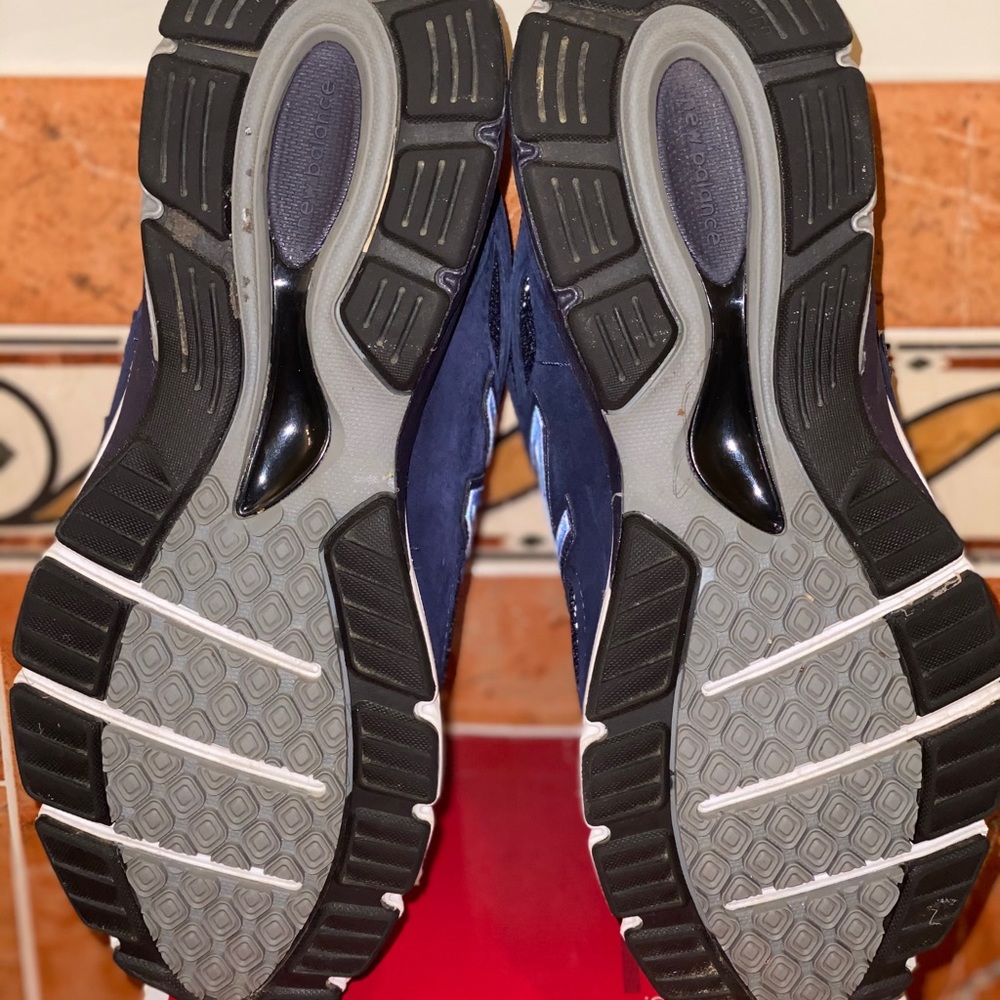 New Balance 990v4 Kith Navy - Picture 4 of 7